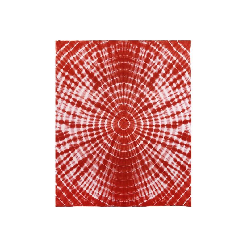 secaneta PAREO DOBLE 210X230 CM 100%ALG.ESTAMPADO ROUNDER ROJO