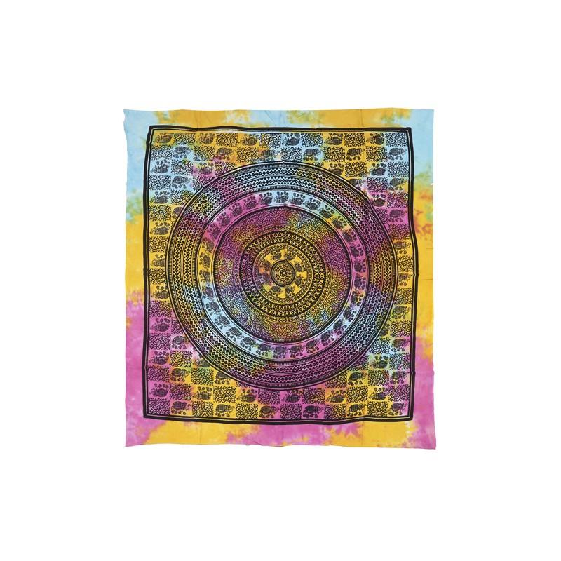 secaneta PAREO DOBLE 210X230 CM 100%ALG.ESTAMPADO SHANNAH MULTICOLOR