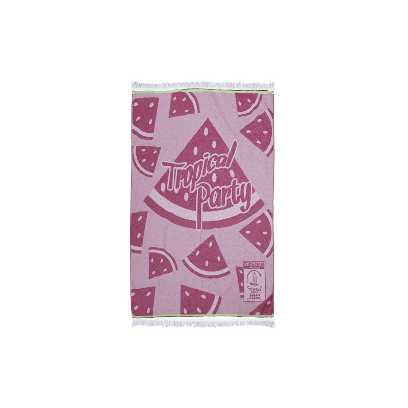 secaneta PAREO LISO 100X150 280 GR/M2 SEAQUAL MELON