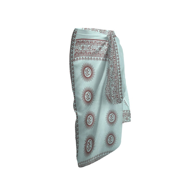 secaneta PAREO VOILE 100X180 100% ALG.ESTAMPADO HIDOLA AGUA