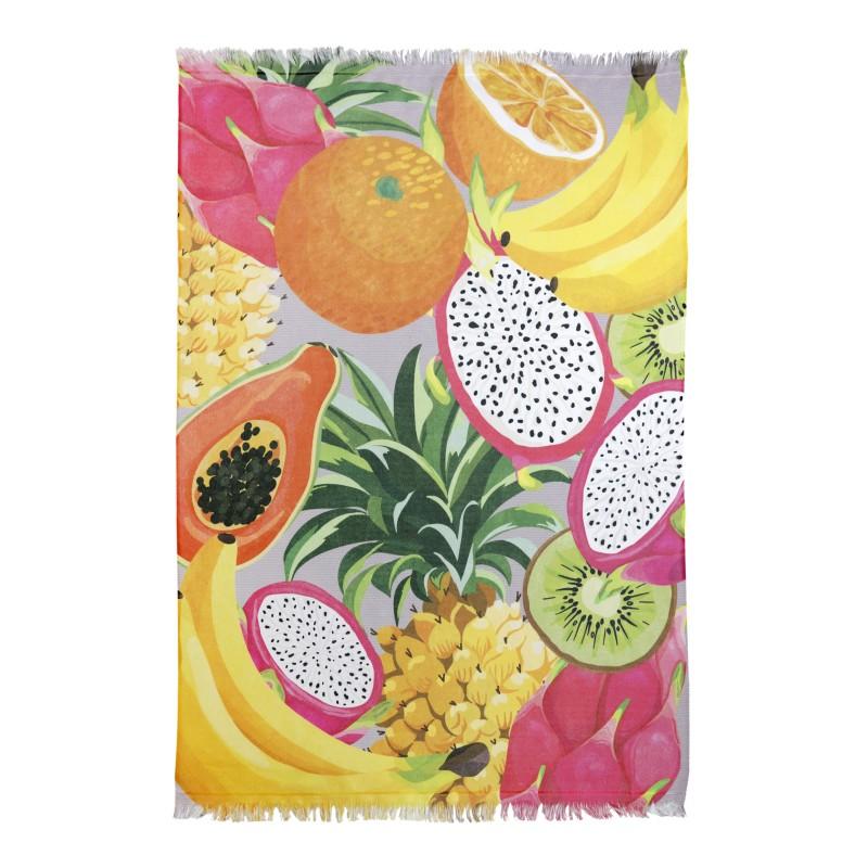 secaneta PAREO 100X150 ESTAMPADO DIGITAL FRUTES