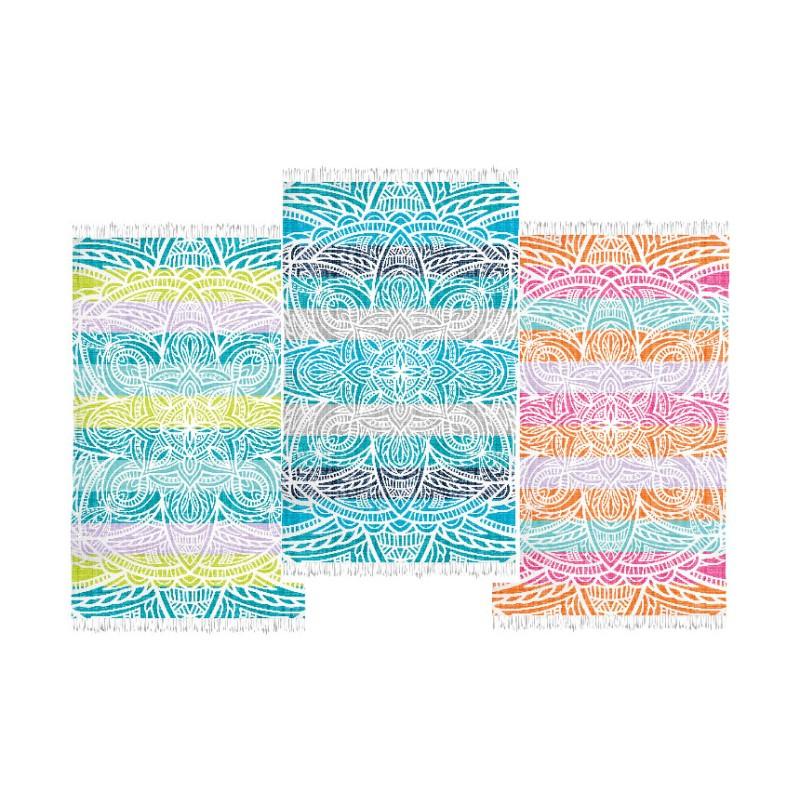 secaneta PAREO JACQUARD 100X160 ALIPO SURTIDO