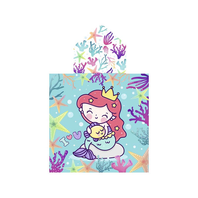 secaneta PONCHO 60X120 ESTAMPADO SEALOVE