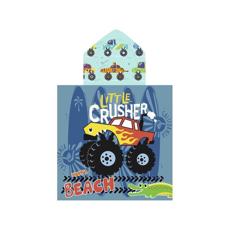 secaneta PONCHO ESTAMPADO CRUSHER