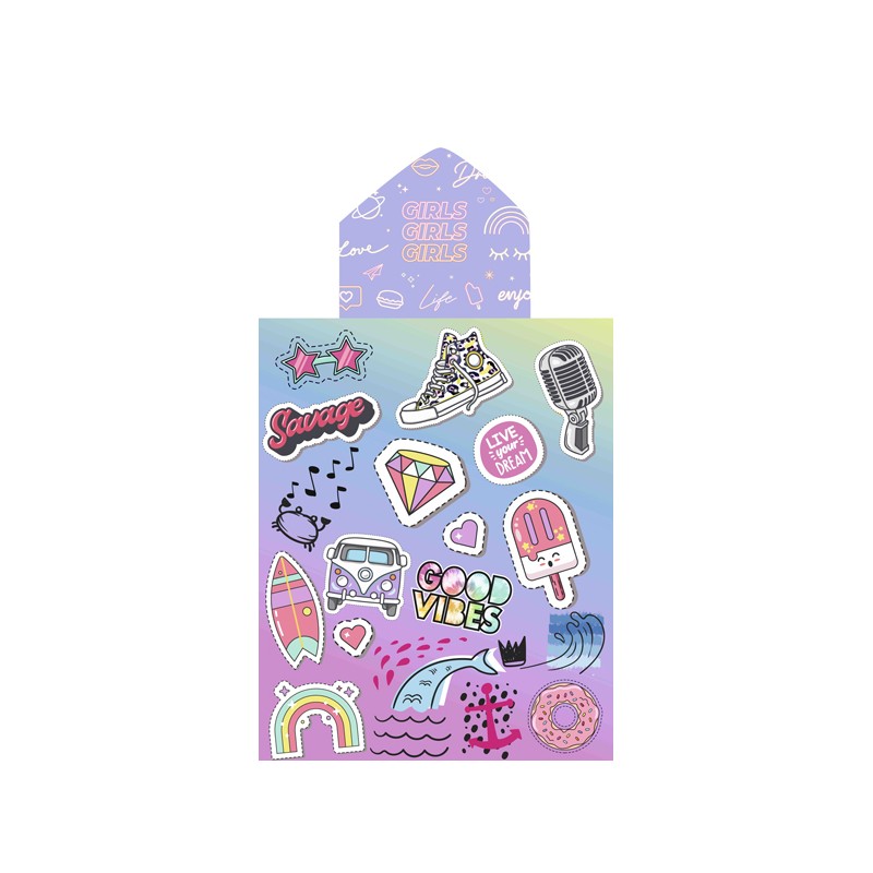 secaneta PONCHO ESTAMPADO OXO CON CLECKS