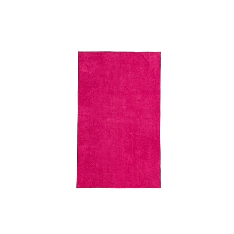 secaneta TOALLA 100X160 JACQUARD TERC.LISO FUCSIA