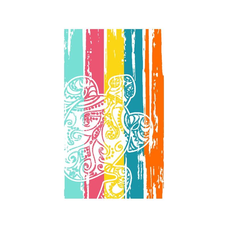 secaneta TOALLA 100X170 JACQUARD TERC.KUNKURU AGUA