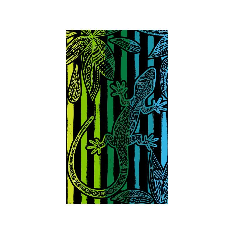 secaneta TOALLA 100X170 JACQUARD TERC.LAGARE VERDE