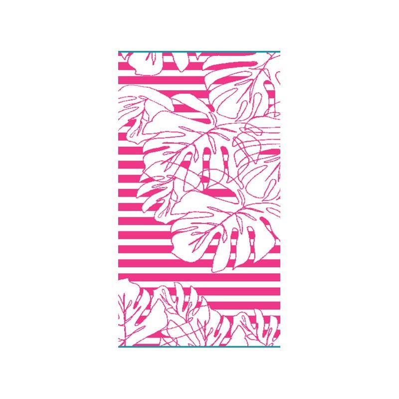 secaneta TOALLA 100X170 JACQUARD TERC.LIOLA FUCSIA