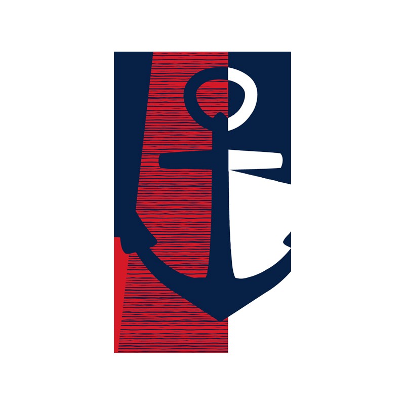 secaneta TOALLA 100X170 JACQUARD TERC.SEVENTY ROJO