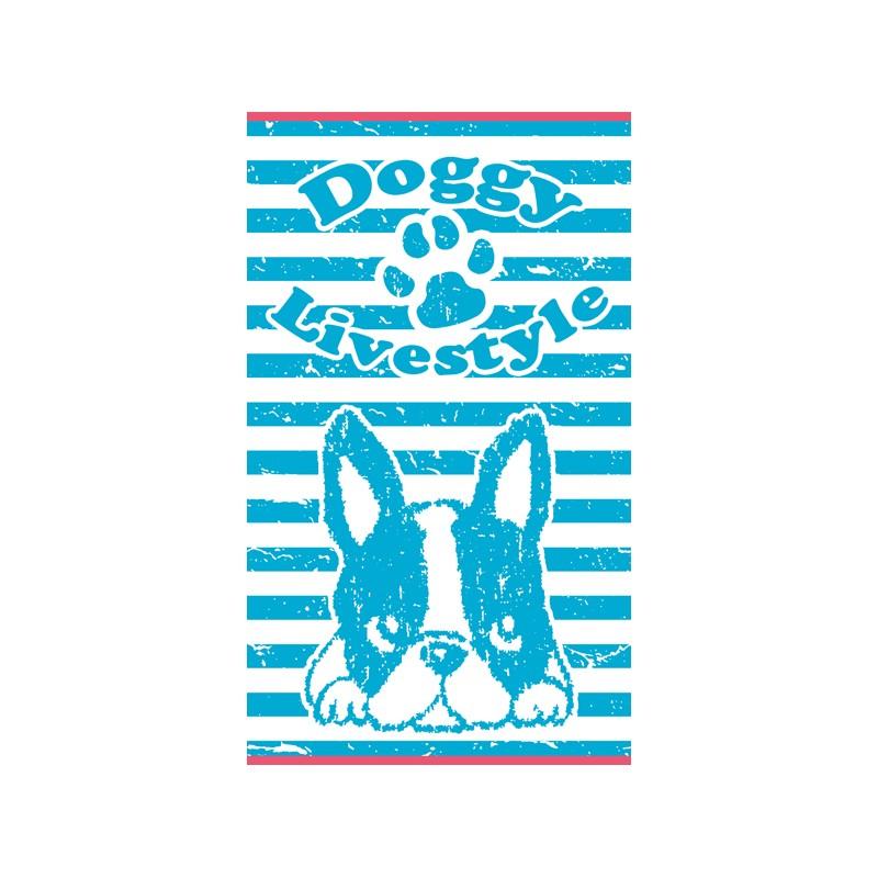 secaneta TOALLA 100X170 JACQUARD TERC.DOGGY TURQUESA