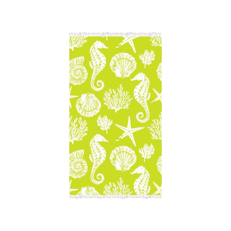 secaneta TOALLA 100X170 JACQUARD TERC.HEELA PISTACHO