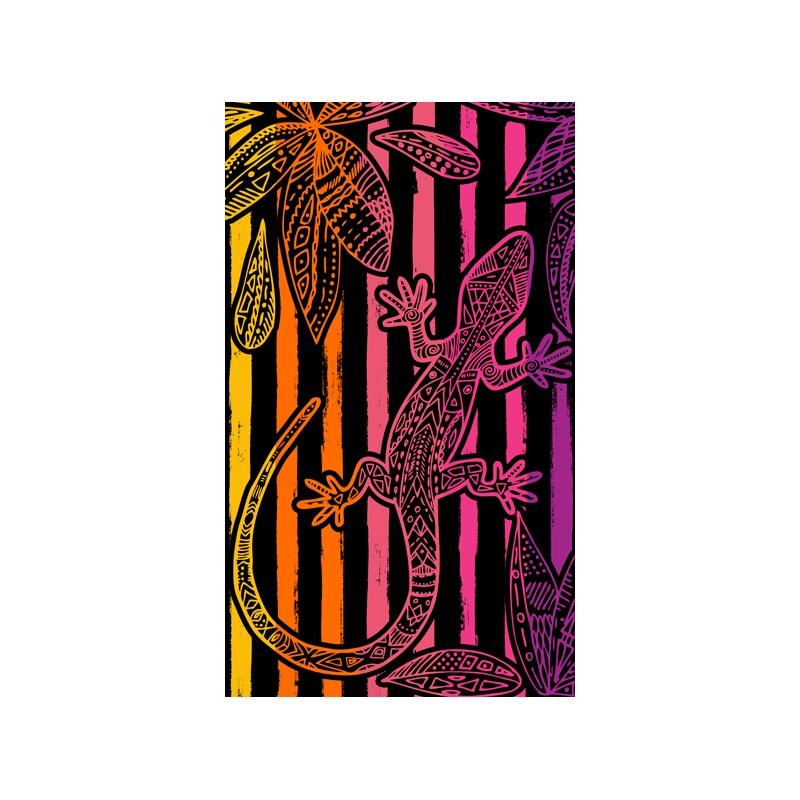 secaneta TOALLA 100X170 JACQUARD TERC.LAGARE FUCSIA