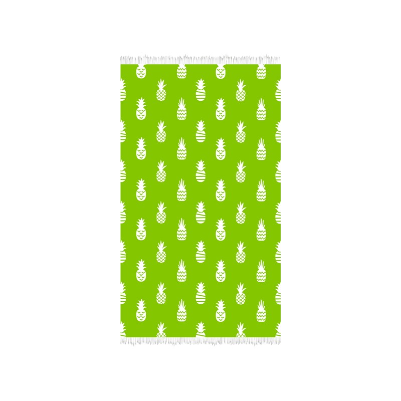 secaneta TOALLA 100X170 JACQUARD TERC.MANGOCA FLECOS PISTACHO