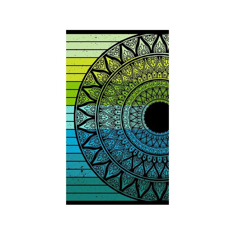 secaneta TOALLA 100X170 JACQUARD TERC.PALENQUE AGUA