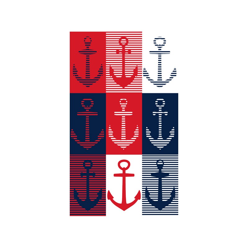 secaneta TOALLA 100X170 JACQUARD TERC.WIND SAIL ROJO