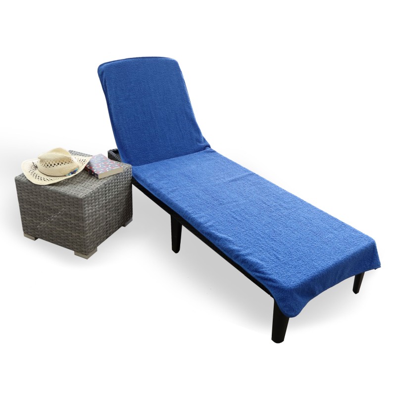 secaneta TOALLA TUMBONA 70X200+20 CMS.400 GR/M2 100%ALG.AZULON