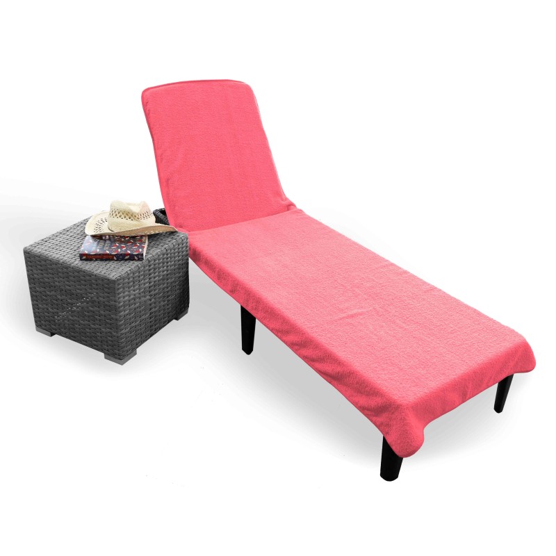 secaneta TOALLA TUMBONA 70X200+20 CMS.400 GR/M2 100%ALG.CORAL