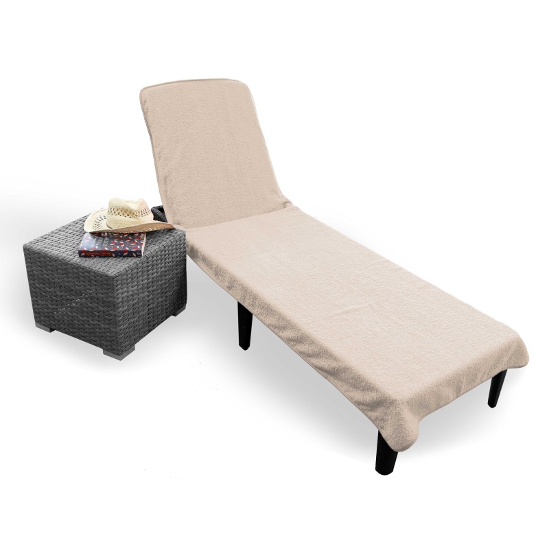 secaneta TOALLA TUMBONA 70X200+20 CMS.400 GR/M2 100%ALG.CRUDO