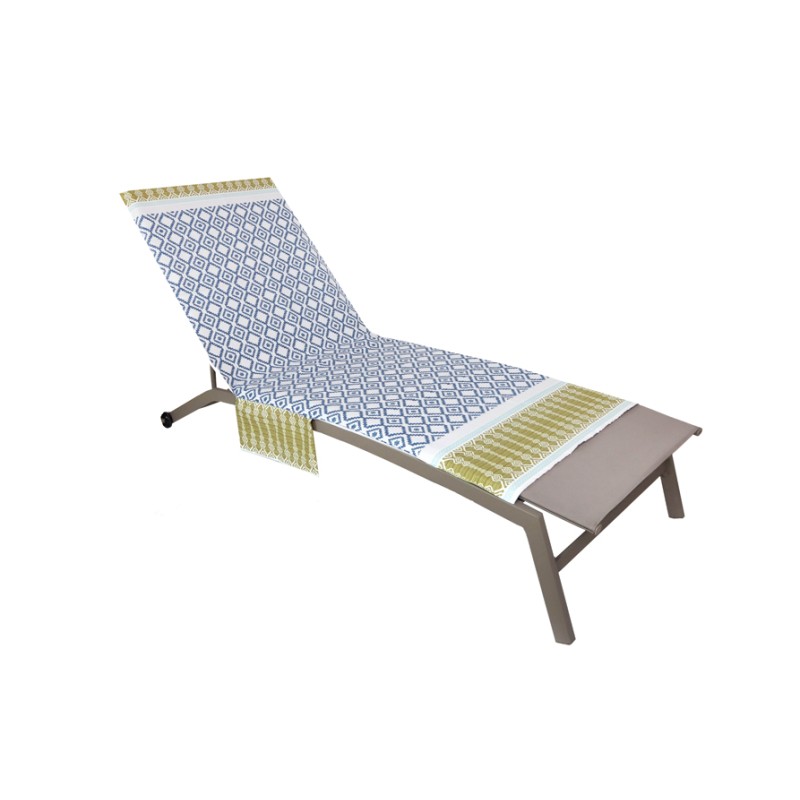 secaneta TOALLA TUMBONA 80X190 CM CON AJUSTES Y BOLSILLOS SAQUIR