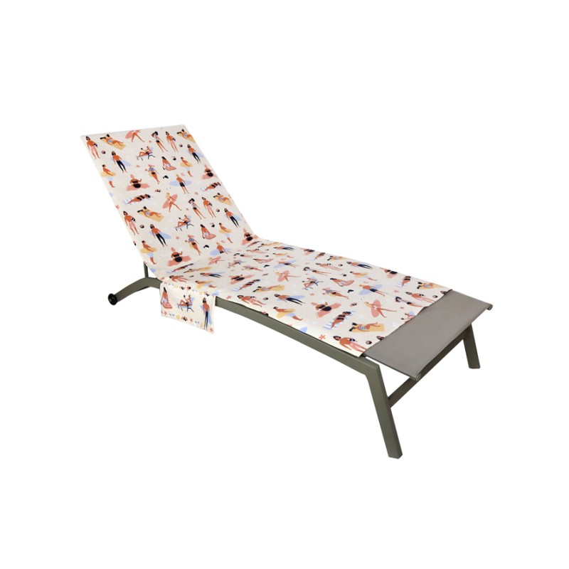 secaneta TOALLA TUMBONA 80X190 CM CON AJUSTES Y BOLSILLOS TUMBOLALA
