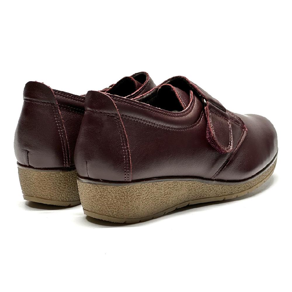 Segarra 7540 Zapato Velcro Burdeos