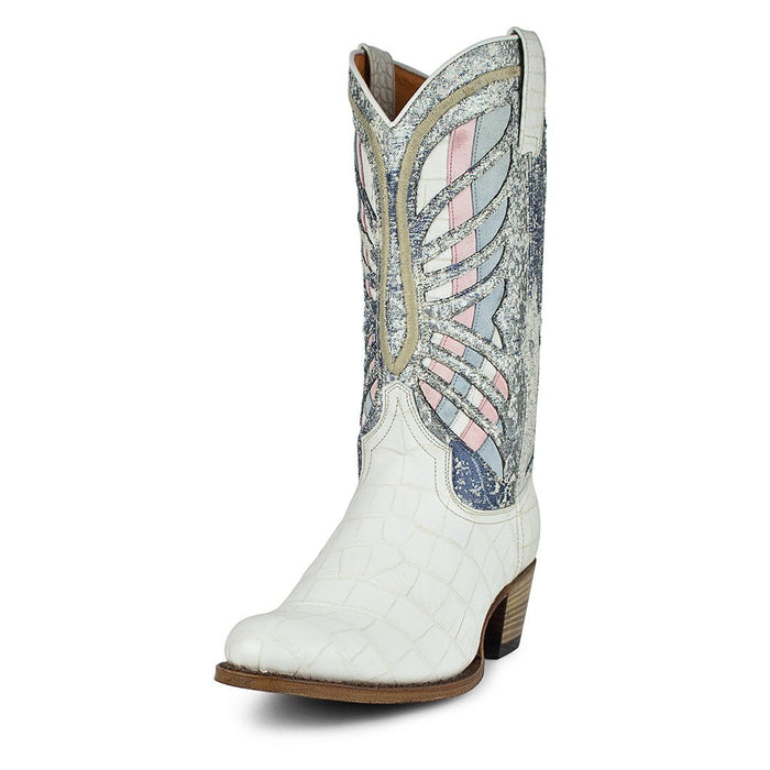 Sendra 15999 DEBORA-NL COCO IMIT VICTORIA BLANCO/TELA AZUL