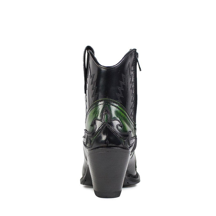 Sendra 16695 Gorca Denver Verde Cepillado-Flora Negro