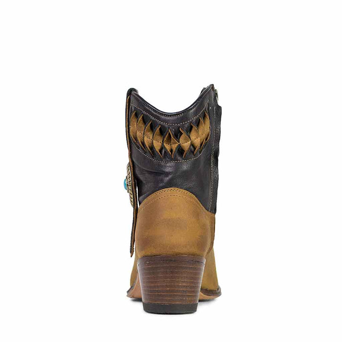 Sendra 18820SD3 DEBORA-NL BRONCO COGNAC SALVAJE NEGRO