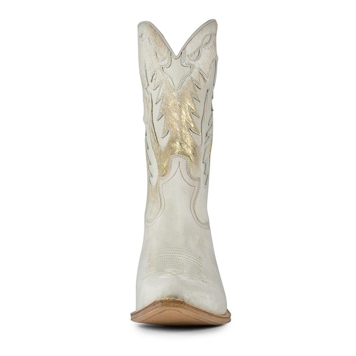 Sendra 18833 LULA FLOTA OFF WHITE LAVA PONY LAME WHITE C63