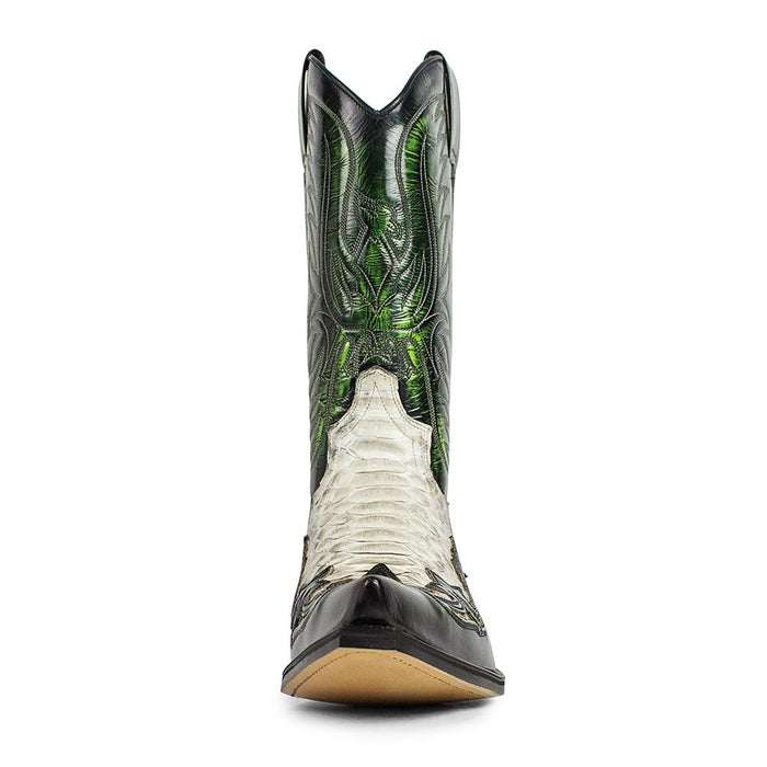 Sendra 3241P CUERVO PITON BARR. BLANCO/NEGRO DENVER VERDE