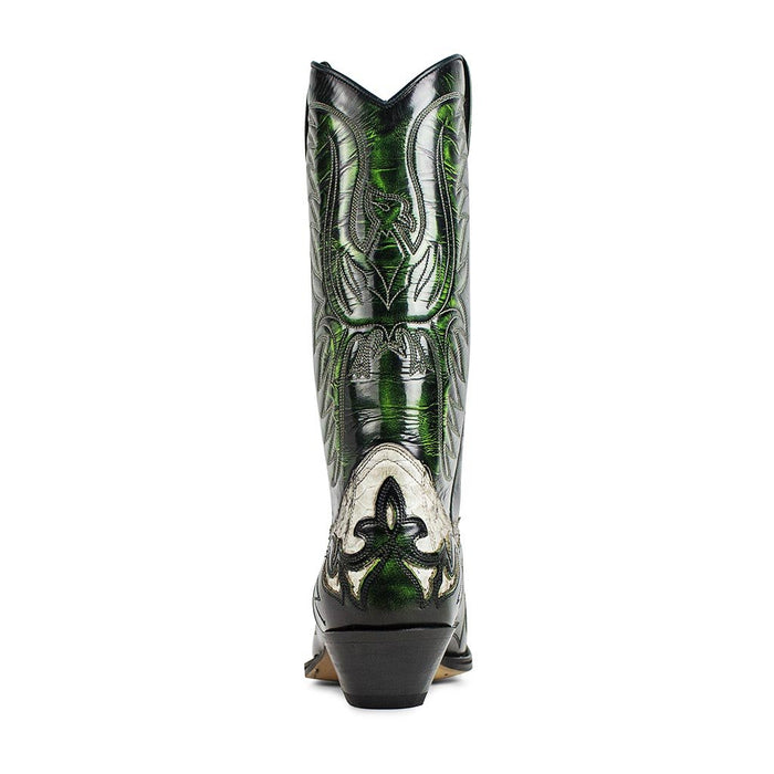 Sendra 3241P CUERVO PITON BARR. BLANCO/NEGRO DENVER VERDE