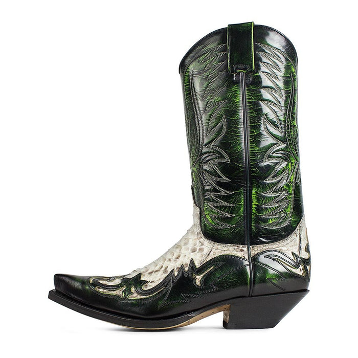 sendra 3241P CUERVO PITON BARR. BLANCO/NEGRO DENVER VERDE