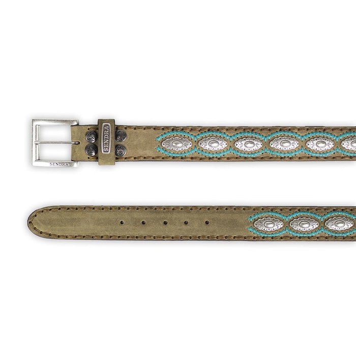 Sendra 7606 CINTURONES OLD MARTENS CORDA PAS.INTER.TURQUESA