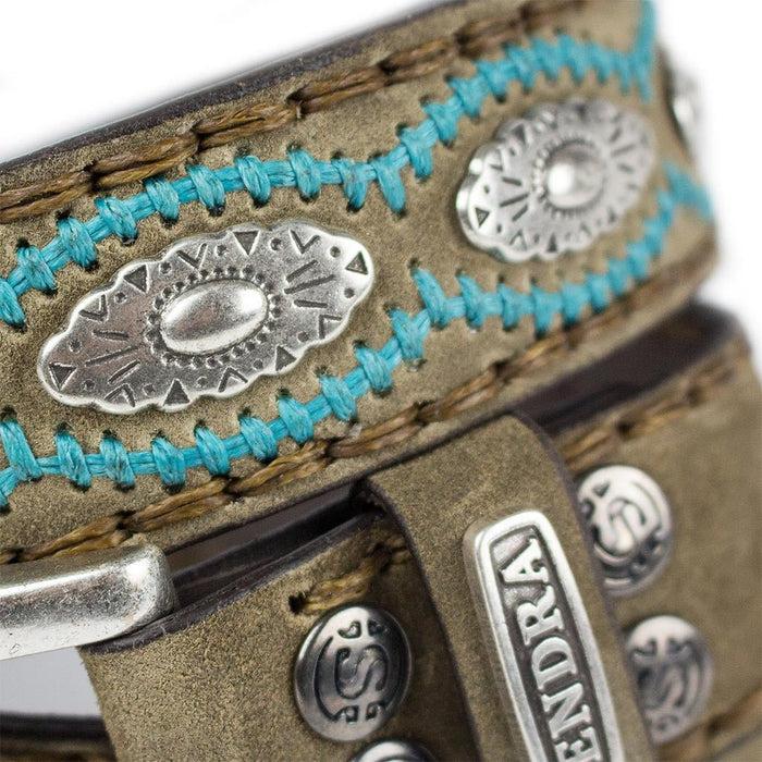 Sendra 7606 CINTURONES OLD MARTENS CORDA PAS.INTER.TURQUESA