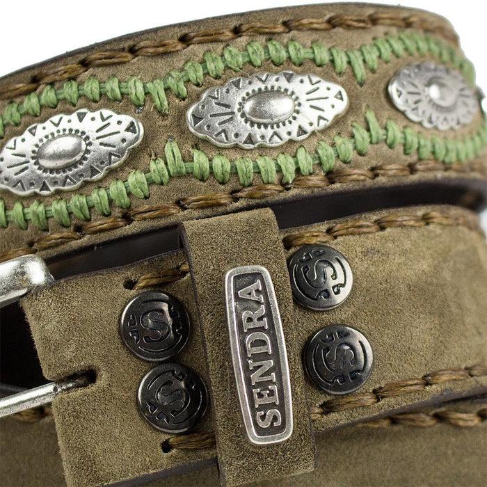 Sendra 7606 CINTURONES OLD MARTENS CORDA PAS.INTERIOR VERDE