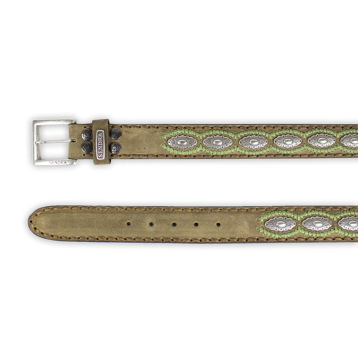 Sendra 7606 CINTURONES OLD MARTENS CORDA PAS.INTERIOR VERDE