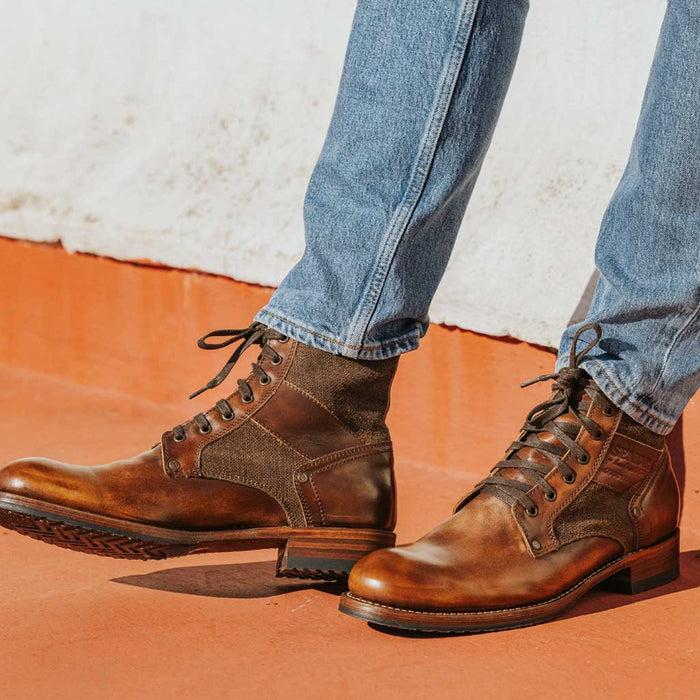 Sendra 11931 Kaspar Deep Cuoio Tela Sabana Marrón