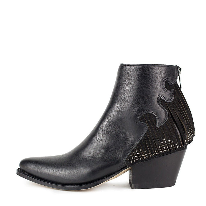 sendra 13880 Lia Salvaje Negro Serraje Negro