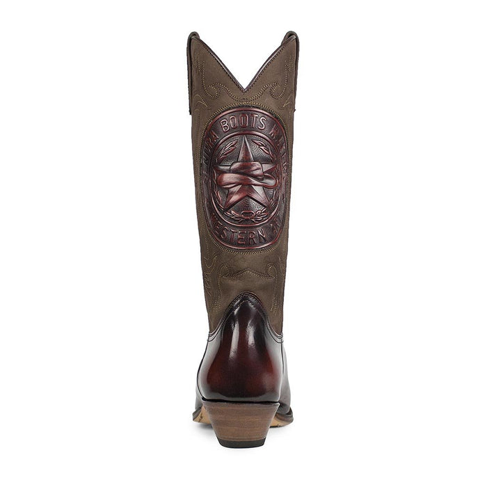 Sendra 2587 CUERVO FLORENTIC FUCHSIA NOBUK MOKA