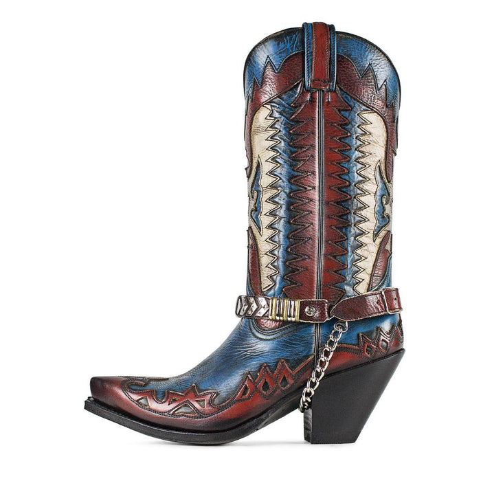 sendra 3840 Gorca Rojo Azul