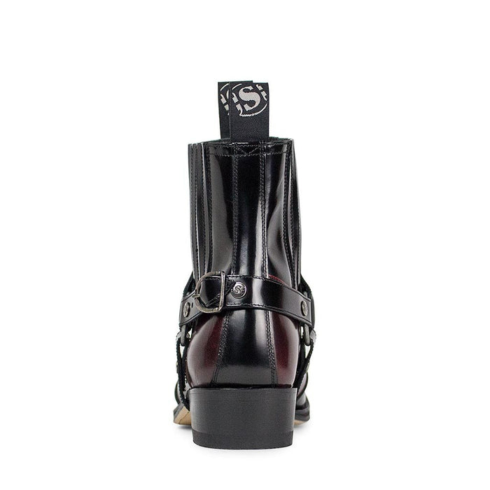 Sendra 7811  BLUES  FLORENTIC NEGRO  FLORA ROJO DIRTY