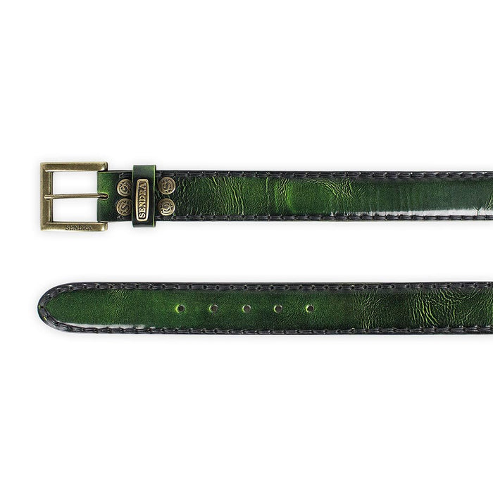Sendra 8563 CINTURONES DENVER VERDE ORO VIEJO