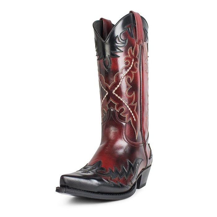 Sendra 9669 CUERVO FLORA ROJO DIRTY