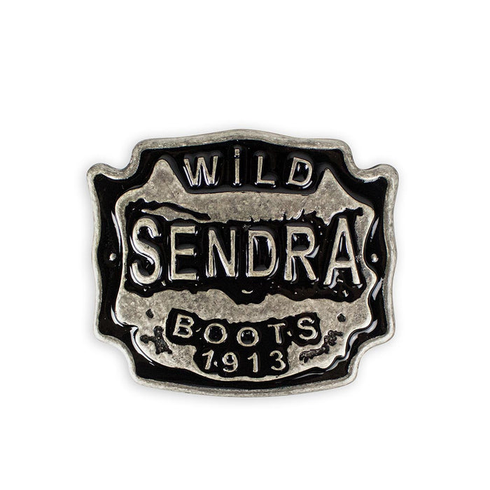 sendra HEBILLA WILD SENDRA 2497 PLATA MATE BLACK
