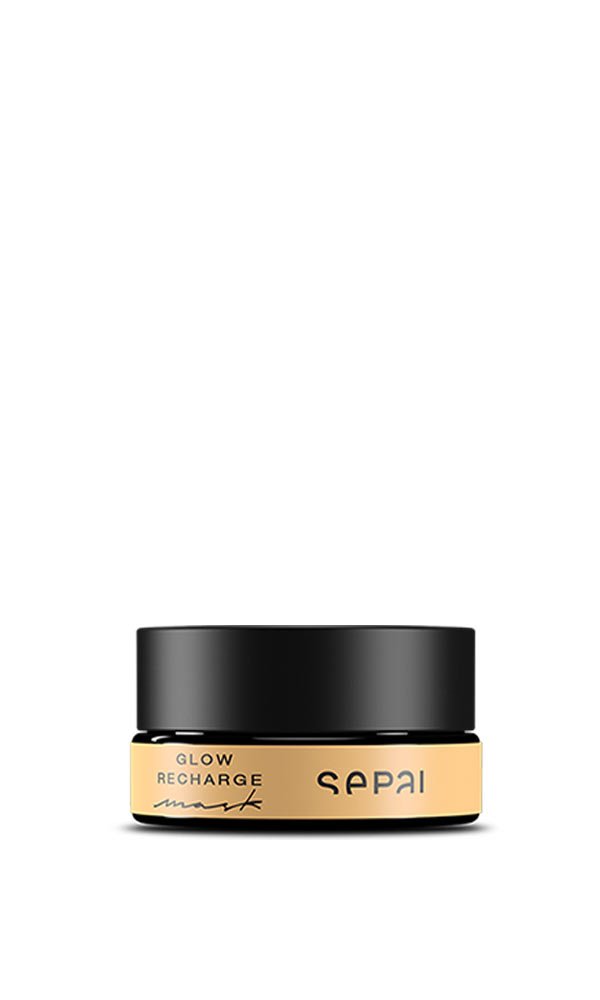 sepai GLOW RECHARGE mascarilla de jazmín y camu-camu