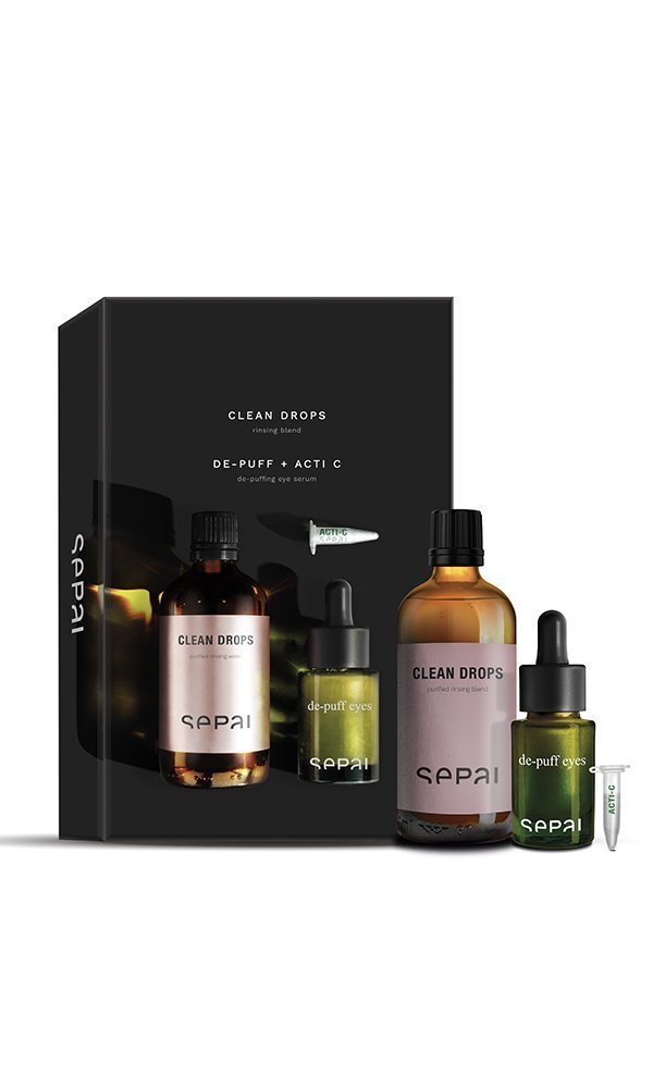 sepai DE-PUFF EYES + CLEAN DROPS PACK