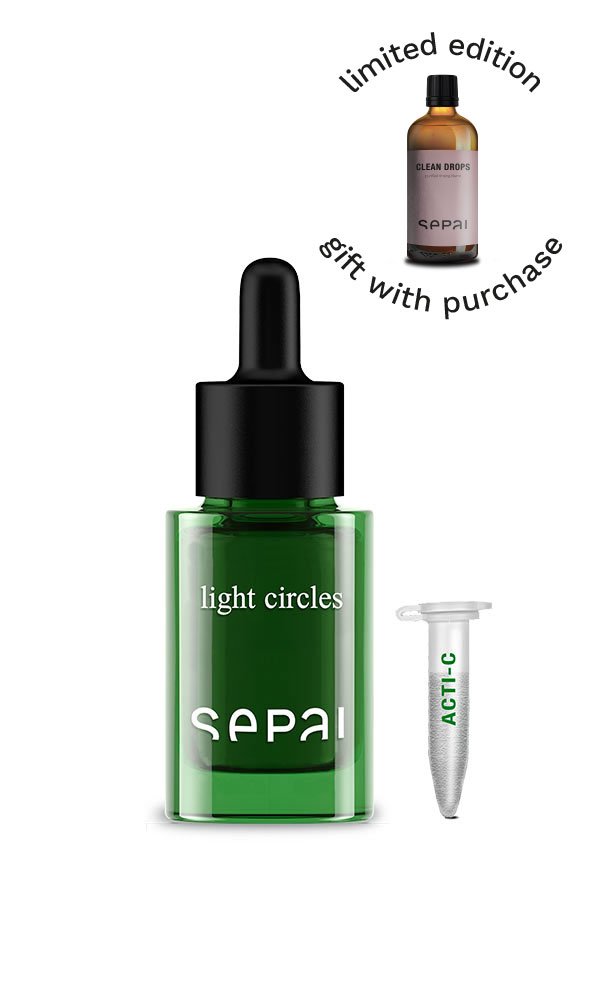 sepai LIGHT CIRCLES serum iluminador de ojos