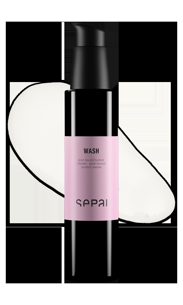 Sepai WASH Limpiador Sin Jabón De Té Verde Y Bardana