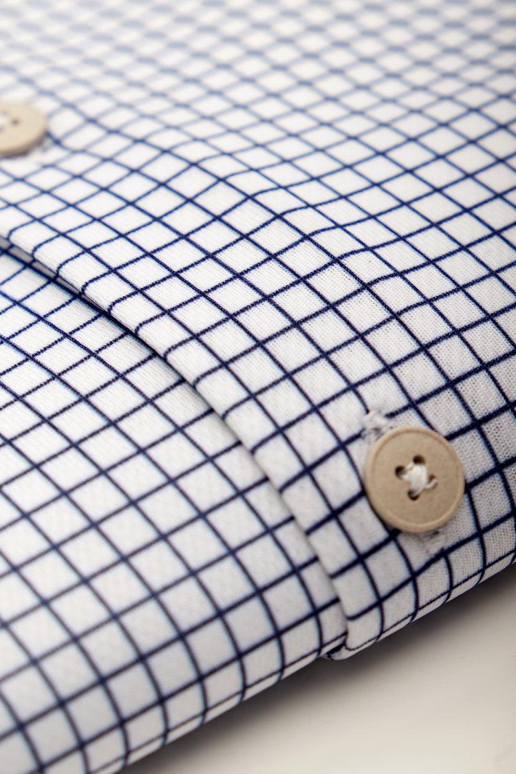 Sepiia Camisa De Vestir Hombre Cuadros Regular